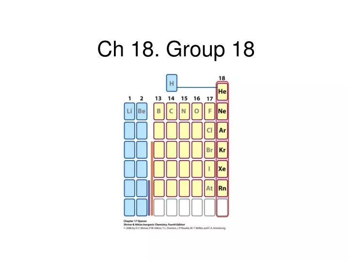 ch 18 group 18