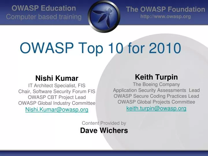 owasp top 10 for 2010