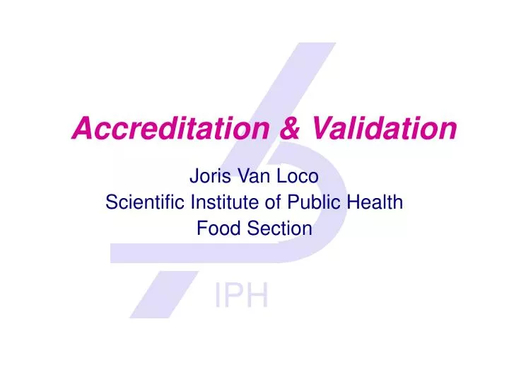 accreditation validation