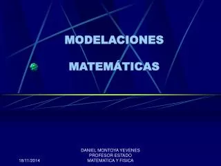 modelaciones matem ticas