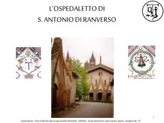 l ospedaletto di s antonio di ranverso