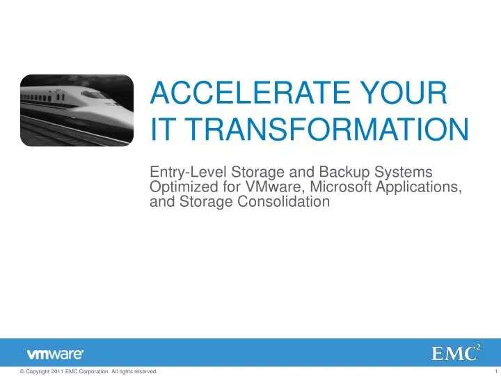 accelerate your it transformation