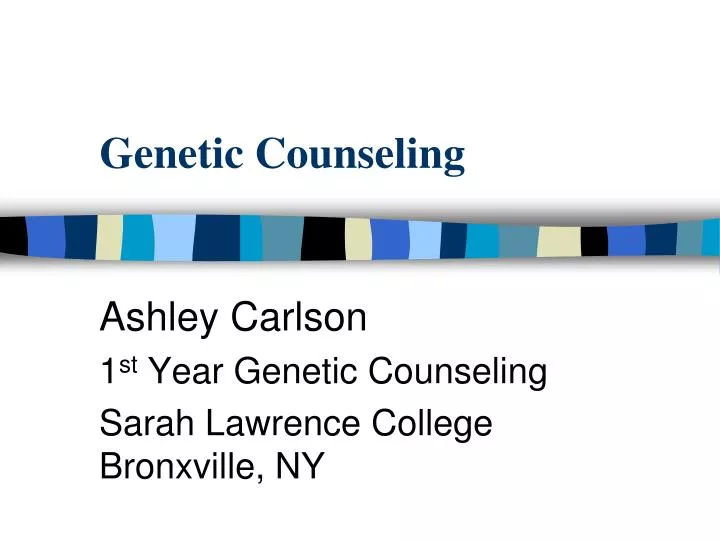 genetic counseling