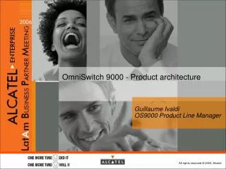 OmniSwitch 9000 - Product architecture
