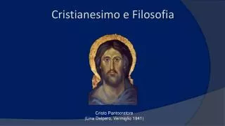 cristianesimo e filosofia