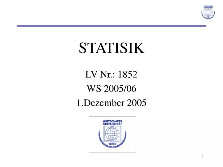 statisik