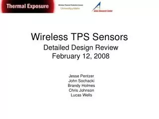 Wireless TPS Sensors