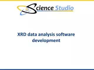 XRD data analysis software development