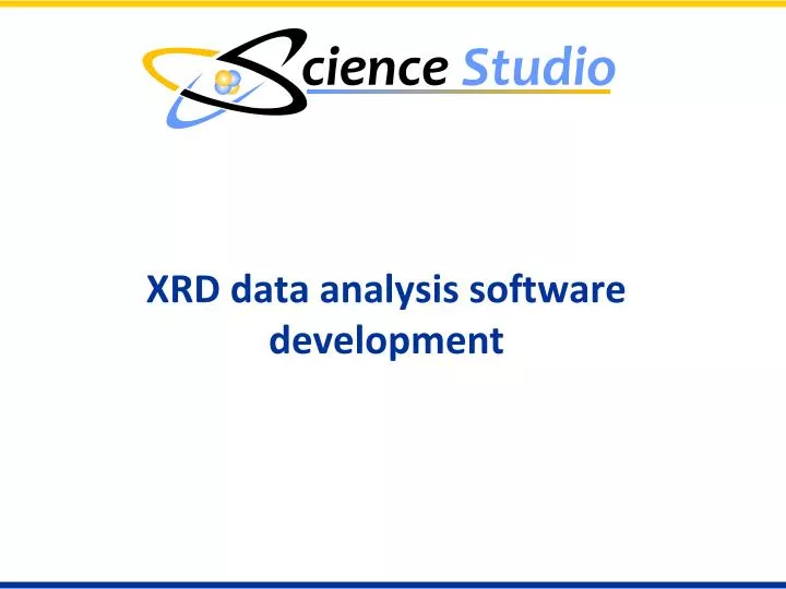 xrd data analysis software development