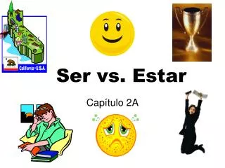 Ser vs. Estar