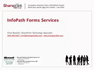 InfoPath Forms Services