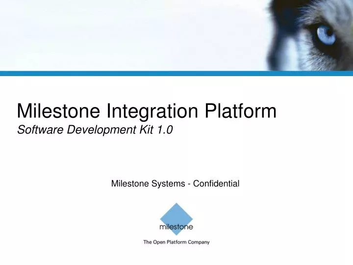 milestone integration platform software development kit 1 0