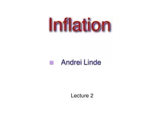 Inflation