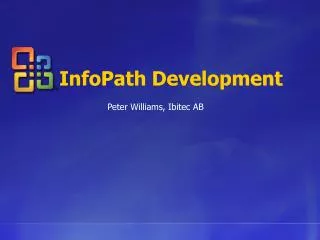 InfoPath Development