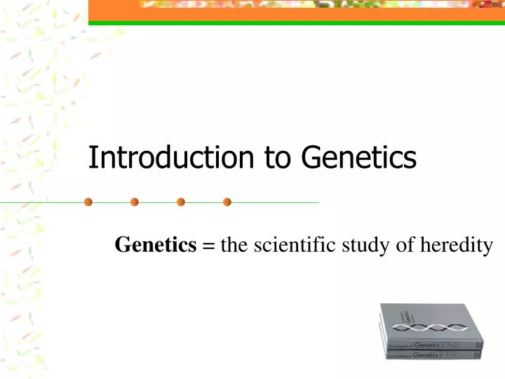 introduction to genetics