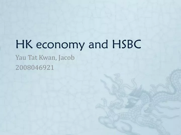 hk economy and hsbc