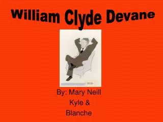 By: Mary Neill Kyle &amp; Blanche