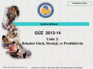unite 2 rekabet g c strateji ve prod ktivite