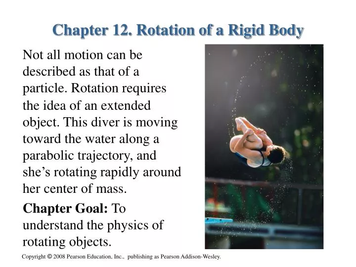 chapter 12 rotation of a rigid body