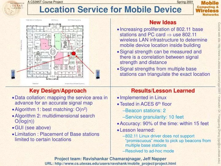 location service for mobile device