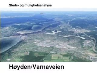 steds og mulighetsanalyse