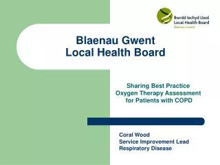 Blaenau Gwent Local Health Board