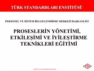t rk standardlari enst t s