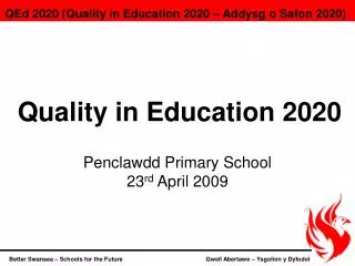 Quality in Education 2020