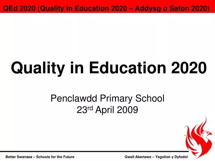 quality in education 2020