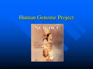 Human Genome Project