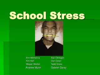 School Stress