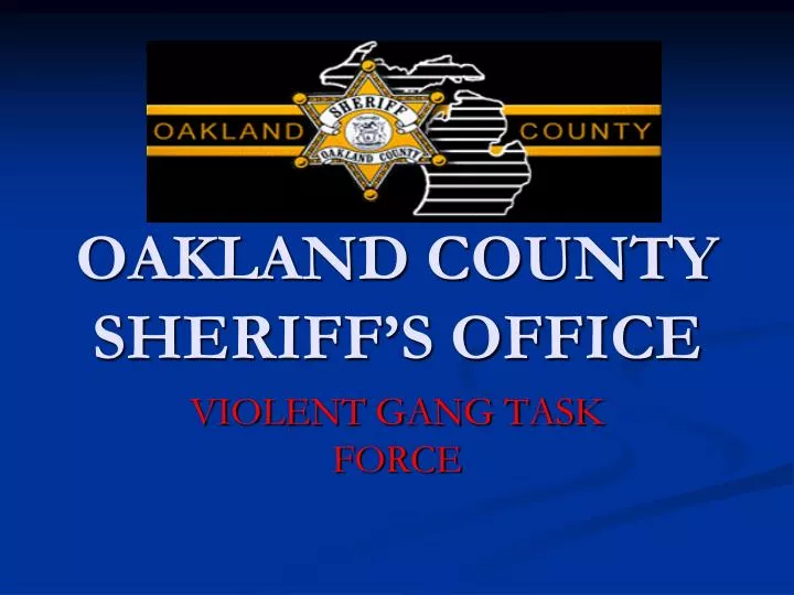 oakland county sheriff s office
