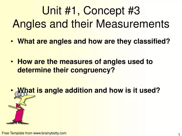 unit 1 concept 3 angles and their measurements