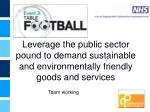 Maximizing Savings and Sustainability in Public Sector Procurement - slide 1