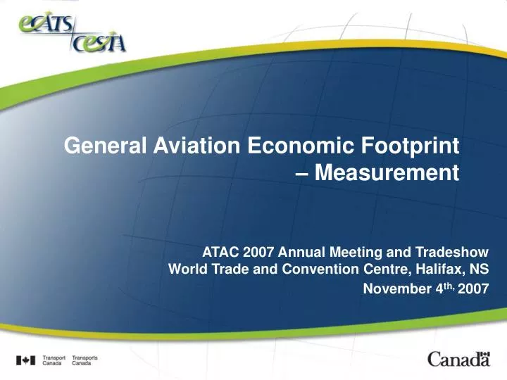general aviation economic footprint measurement