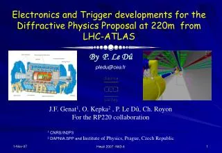 Electronics and Trigger developments for the Diffractive Physics Proposal at 220m from LHC-ATLAS