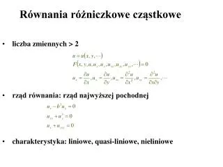r wnania r niczkowe cz stkowe