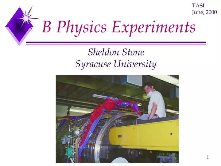 b physics experiments