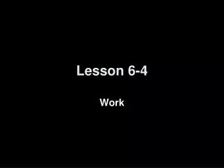 lesson 6 4