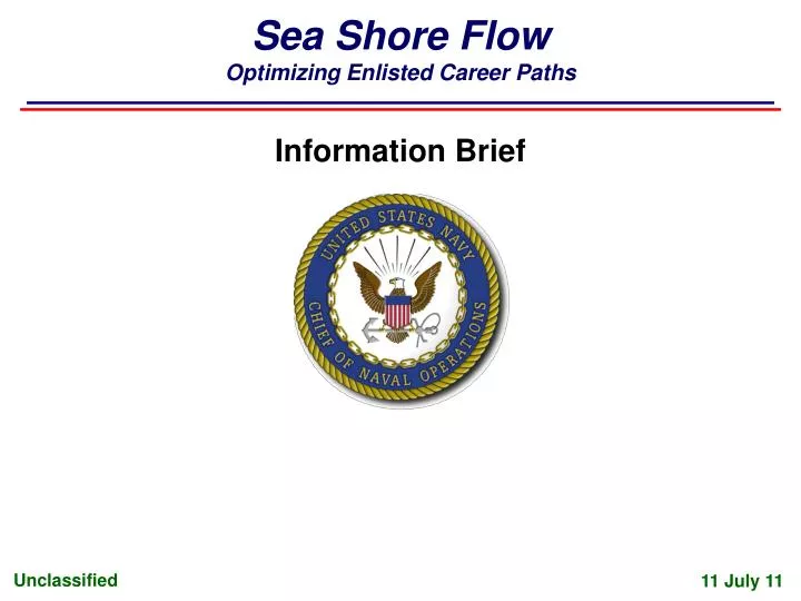 sea shore flow optimizing enlisted career paths