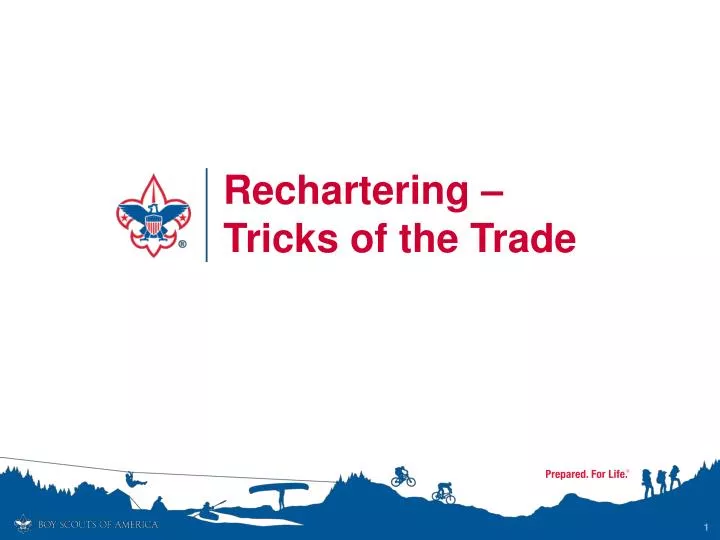 rechartering tricks of the trade