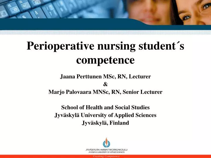 perioperative nursing student s competence