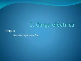 1 carga el ctrica