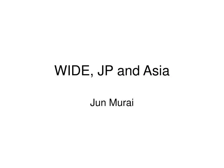 wide jp and asia