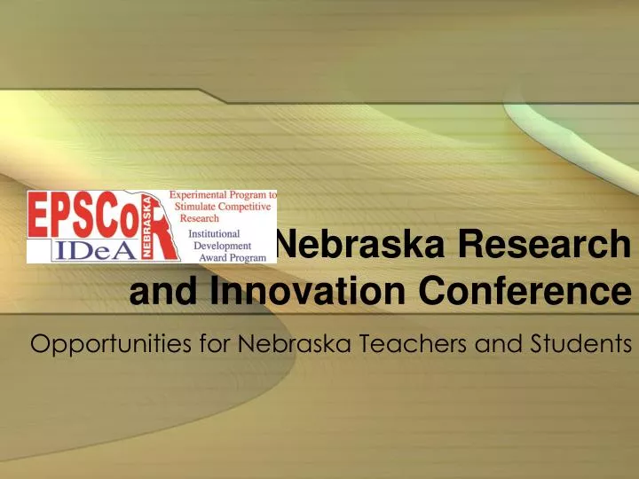 nebraska research and innovation conference
