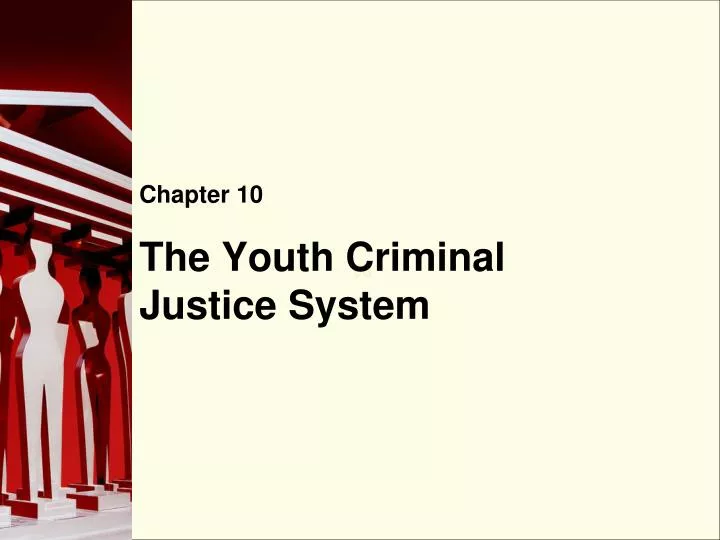 the youth criminal justice system