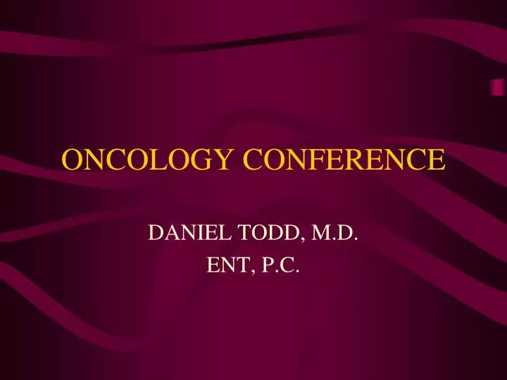 oncology conference