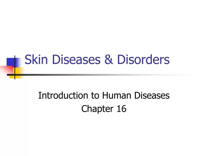 skin diseases disorders