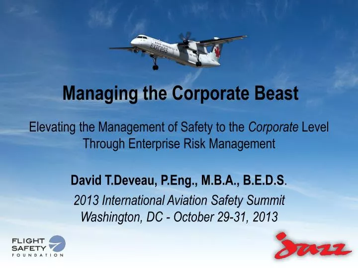 managing the corporate beast