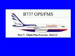 B737 GPS/FMS